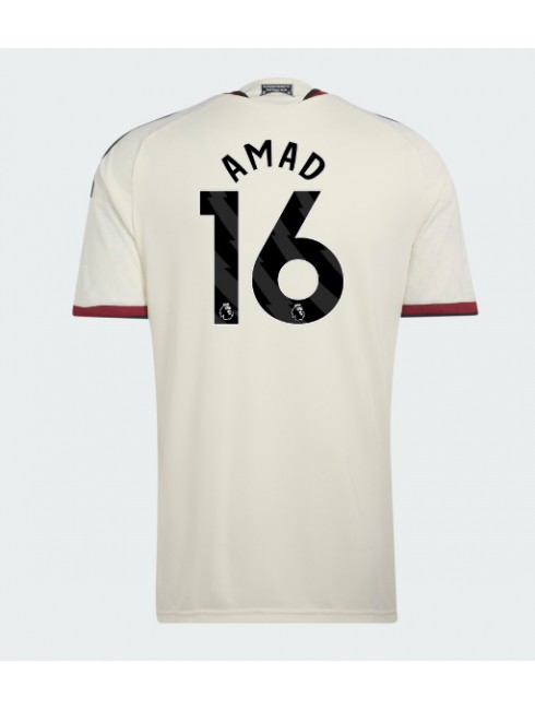 Moški Nogometna dresi replika Manchester United Amad Diallo #16 Tretji 2026-27 Kratek rokav Moški Nogometna dresi replika Manchester United Amad Diallo #16 Tretji 2026-27 Kratek rokav